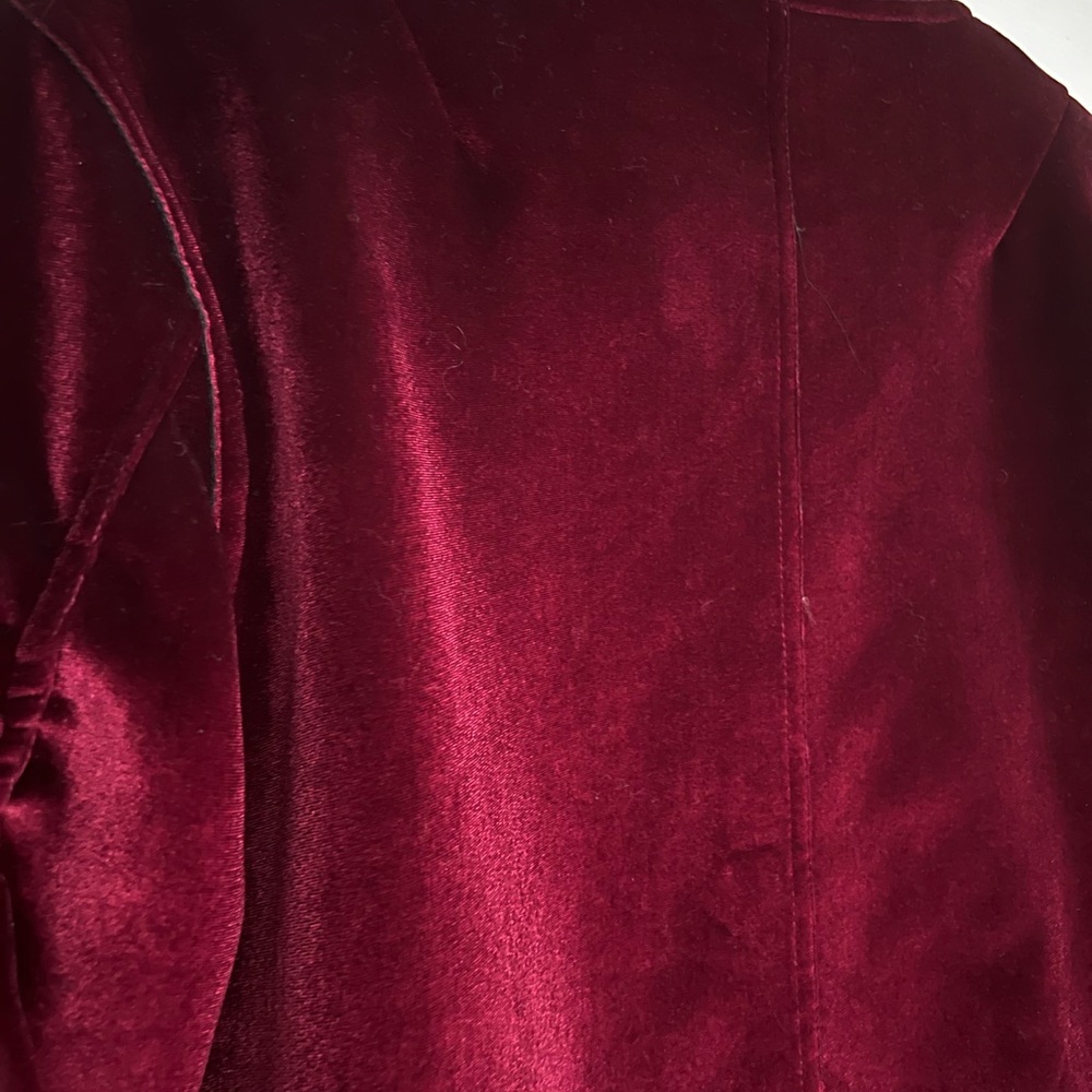 Grace Chow Velvet Bomber Jacket View 5